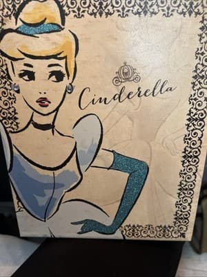 Disney Princess CINDERELLA Canvas Artissimo Designs Wall Art - Thumbnail 6