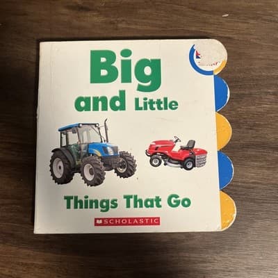 Big and Little : Things That Go by Rebecca Bondor (2013, Children's Board Books) - Image 1