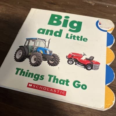 Big and Little : Things That Go by Rebecca Bondor (2013, Children's Board Books) - Thumbnail 2
