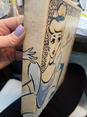 Disney Princess CINDERELLA Canvas Artissimo Designs Wall Art - Thumbnail 2