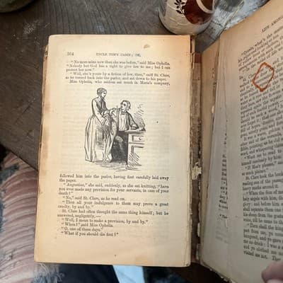 Uncle Tom's Cabin 1881Harriet Beecher Stowe,New Edition Illust.,Cambridge Vintag - Thumbnail 5