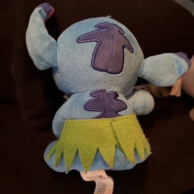 Disney Stitch Feed Me Small Plush Coconut Lilo Stuffed Animal Toy 6" Alien - Thumbnail 2