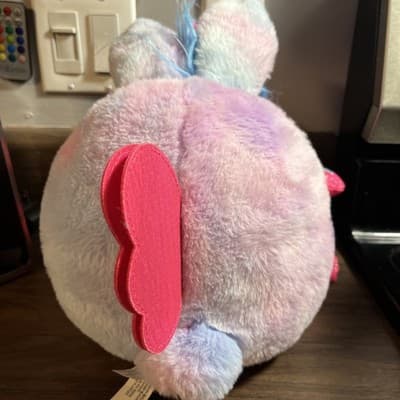 Zuru Rainbocorns Purple Unicorn Bunny plush stuffed animal toy 4” - Thumbnail 4