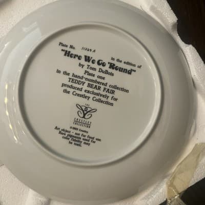 Crestley Collection - Collectible Plate - Here We Go Round - Thumbnail 2