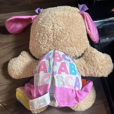 Fisher-Price Laugh&Learn Sis Baby Toddler Interactive Plush Stuffed Toy Dog 6m+ - Thumbnail 5