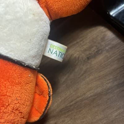 Disney Hasbro Finding Nemo Jumbo Clown Fish 28" Plush Stuffed Toy 2002 - Thumbnail 3