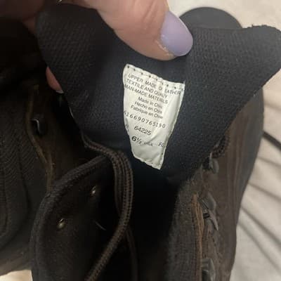 ROUTE 66 Men Brown & Black Boots Size US 6.5 Style No. 64225 - Thumbnail 5