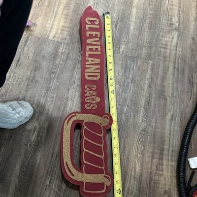 Cleveland Cavaliers Foam Sword By Rico Industries 2014 -2 Foot Long Both Sides - Thumbnail 6