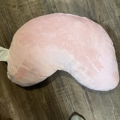 rainbow Pillow Pink With Sparkles O no Clouds - Thumbnail 3