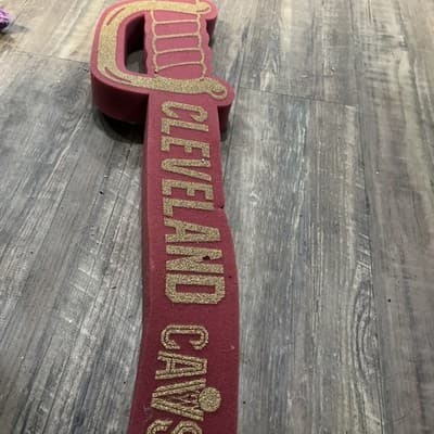 Cleveland Cavaliers Foam Sword By Rico Industries 2014 -2 Foot Long Both Sides - Thumbnail 3