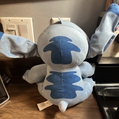 Stitch DISNEY STORE Stuffed Animal Plush Toy from Lilo & Stitch 11" - Thumbnail 4