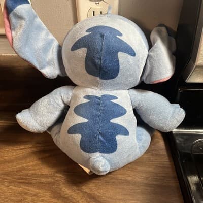 Disney Lilo & Stitch Blue 13” Tall W/ Ears Plush Stuffed Stitch-Jesniel Name - Thumbnail 3