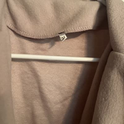 Women’s Light Pink Medium Lightweight Peacoat Unbranded 100%polyester - Thumbnail 2