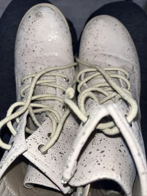 Gio Mia Size 4 Sparkly Combat Boots - Thumbnail 4