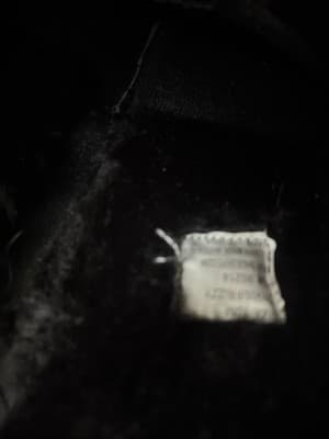 Black Boots Wit Fur At The Ankle To The Calls Size 10 - Thumbnail 4