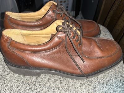 Florsheim Comfortech Classic Oxford Leather Upper & Lining Brown 12M - Thumbnail 2