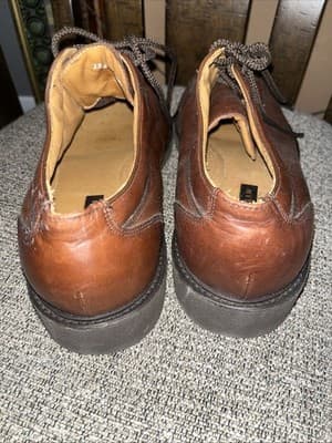 Florsheim Comfortech Classic Oxford Leather Upper & Lining Brown 12M - Thumbnail 4