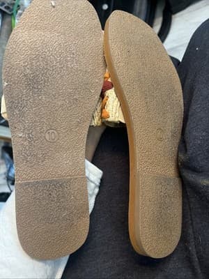 Women’s Universal Threads For Flat Sandals With Colorful Strap Size 10 - Thumbnail 2