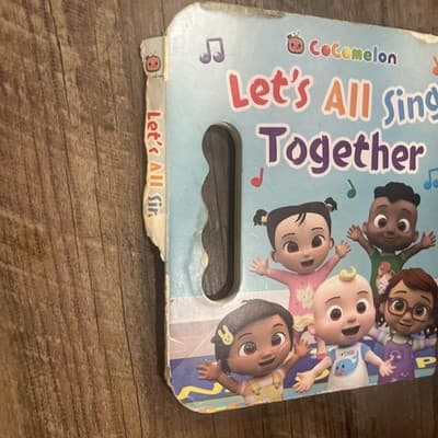 Cocomelon Let's All Sing Together 5-Button Song Book: Sing and Read Toy Book... - Thumbnail 2