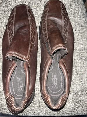 Brown Size 12M Rockportxl XCS shoes With No Tie Mens Dress Shoes - Image 1