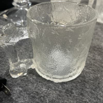 The Flintstones Mug RocDonalds 1993 McDonalds Pre-Dawn Glass Cups Mugs USA - Thumbnail 4