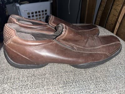 Brown Size 12M Rockportxl XCS shoes With No Tie Mens Dress Shoes - Thumbnail 3