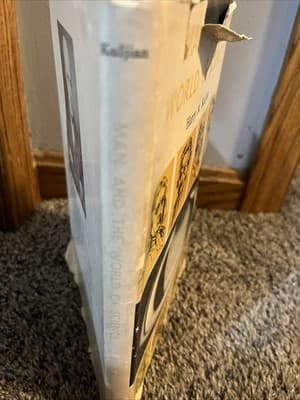 Vtg. 1964 HBDJ Book Man And The World Of Science by H. A. Kuljian Wear to Jacket - Thumbnail 2
