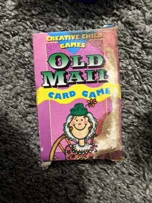 Vintage Playmore Card Game Old Maid 35 Cards 1992 Creative Child Games - Image 1