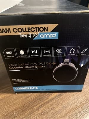 Jam Collection Ampa Cosmos Elite Water Resistant Bluetooth LED Speaker 9.5 Watts - Thumbnail 5