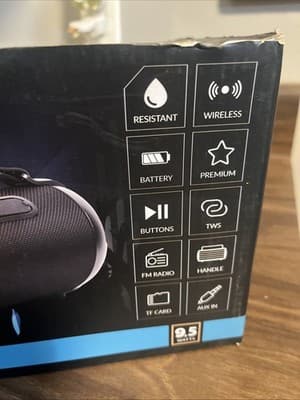 Jam Collection Ampa Cosmos Elite Water Resistant Bluetooth LED Speaker 9.5 Watts - Thumbnail 4