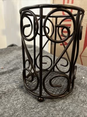 Pillar Candle Scroll Wrap - Thumbnail 3