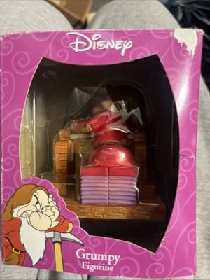 Grumpy 2002 Enesco Disney Snow White & The Seven Dwarves CVS Figure - Thumbnail 4