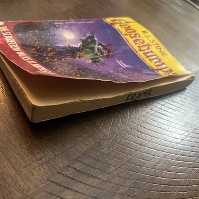 Like New 2nd print Goosebumps #20 The Scarecrow Walks at Midnight ~ R.L. Stine - Thumbnail 3