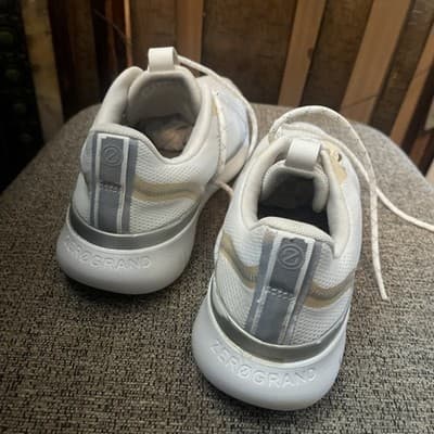 Cole Haan Women’s Size 9.5 White Running Shoes Zerogrand - Thumbnail 3