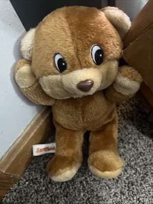 Shoney's Restaurant Shoney Bear 10" Plush Stuffed Animal Toy Mascot VTG 1989 - Image 1