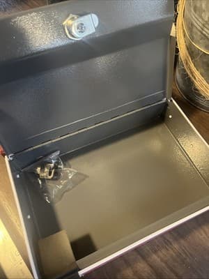 New English Dictionary Secret Book Safe w 2 Keys Lock Burgundy NEW Fast Shipping - Thumbnail 3