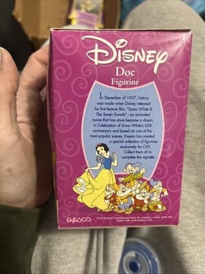 Doc 2002 Enesco Disney Snow White & The Seven Dwarves CVS Figure - Thumbnail 2
