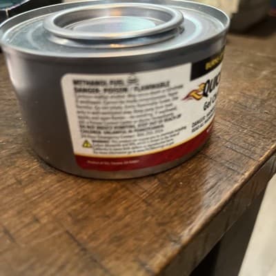 Sterno Quick Flame Chafing Fuel Steel 6.28oz Camping Cooking 3Pk New - Thumbnail 3