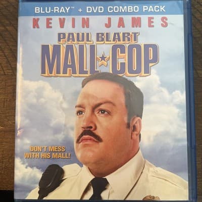 Paul Blart: Mall Cop (Blu-ray/DVD, 2015) Kevin James, Happy Madison - Image 1