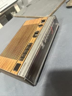 🎵 Vintage GE AM/FM Digital Alarm Clock Radio – Model 7-4624B - It Works - Thumbnail 2