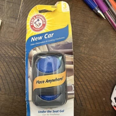 Arm & Hammer AH8500NEC New Car Smell Under The Seat Vehicle Air Freshener 3-PK - Image 1