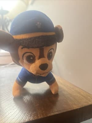 Nickelodeon Paw Patrol Chase Police Pup 5" Soft Plush - Spin Master - Image 1
