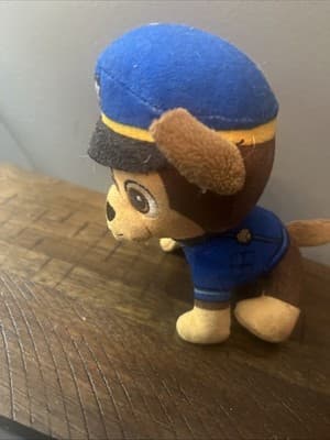 Nickelodeon Paw Patrol Chase Police Pup 5" Soft Plush - Spin Master - Thumbnail 3