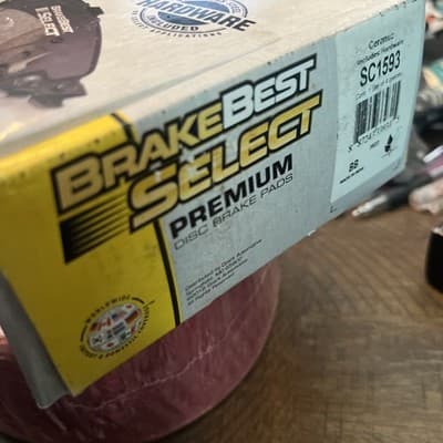 Brake Best Select Premium Disc Break Pads SC436 New Ceramic Open Box - Thumbnail 2