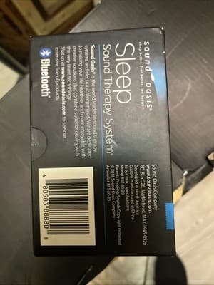 Sound Oasis Sleep Sound Therapy System Bluetooth White Pink Noise 20 Sleep Sound - Thumbnail 4