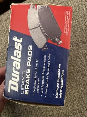 Duralast Brand Brake Pad Set w/ Hardware - Thumbnail 5