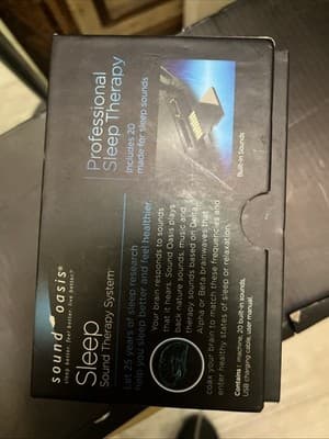 Sound Oasis Sleep Sound Therapy System Bluetooth White Pink Noise 20 Sleep Sound - Thumbnail 2