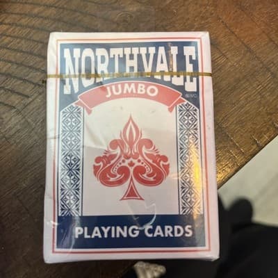 Northvale Red Complete W Jokers Poker Cards NORTHVALE Sealed 2020 - Image 1