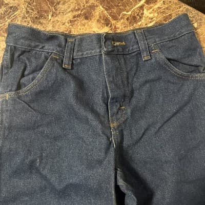 Rustler by Wrangler Boys Relaxed Jeans Dark Wash Size 8 Regular - Thumbnail 4