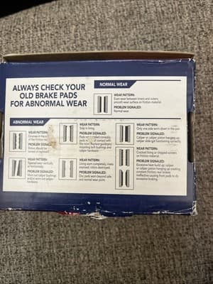 Duralast Brand Brake Pad Set w/ Hardware - Thumbnail 6